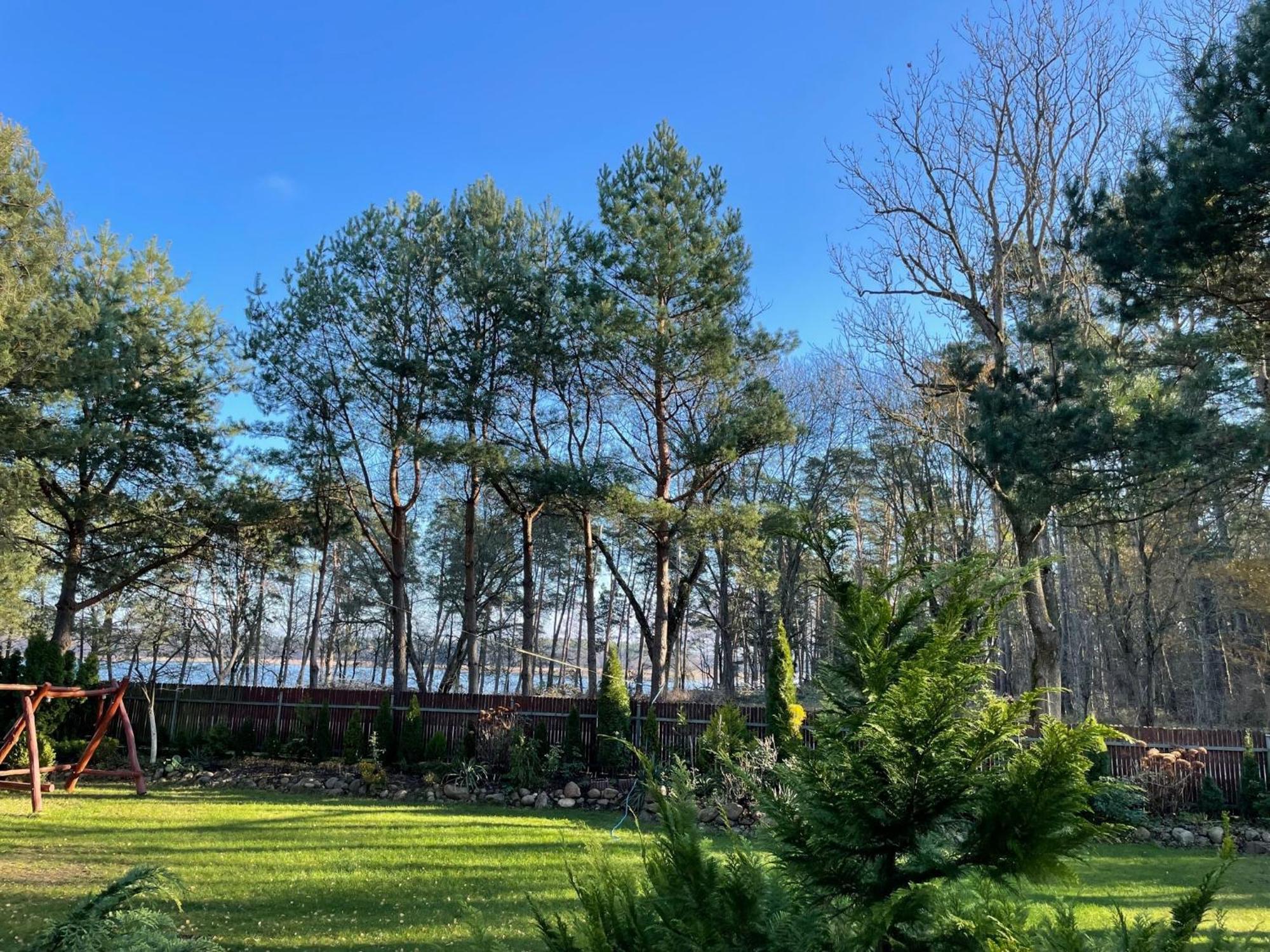 Dom Nad Jeziorem Mazury Pomost Segment 2 Giżycko Esterno foto